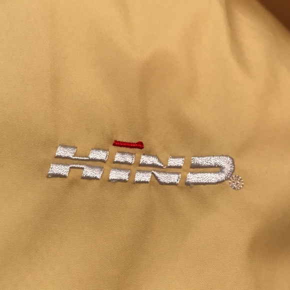 Like new! Hind yellow and navy running jacket - Picture 3 of 6